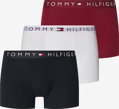 Tommy Hilfiger Underwear Bokserice u crvena / crna / bijela, Pregled proizvoda