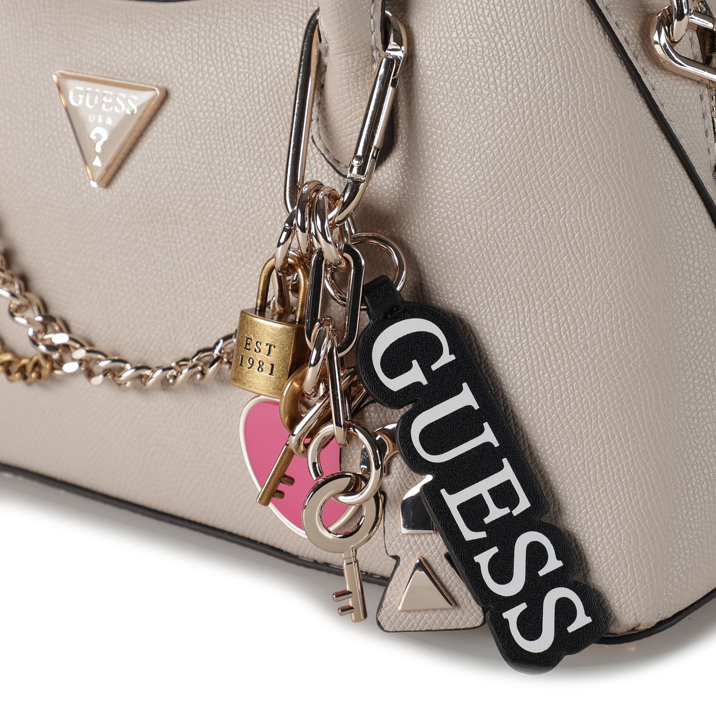 Borsa a mano 'Davina' di GUESS in grigio