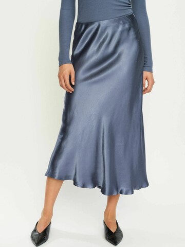 Soft Rebels Rok 'Francesca' in Blauw: voorkant