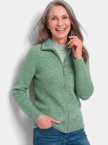 Goldner Knit cardigan in Green: front