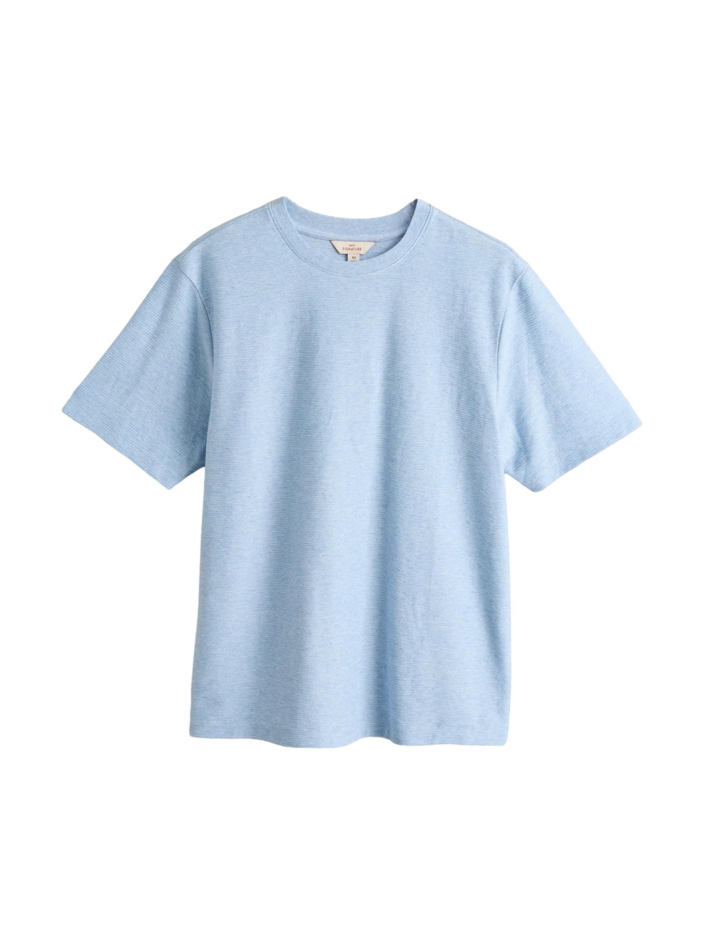 T-Shirt 'Signature' Next en bleu : devant