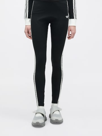 ADIDAS ORIGINALS Skinny Leggings in Schwarz: Vorderseite