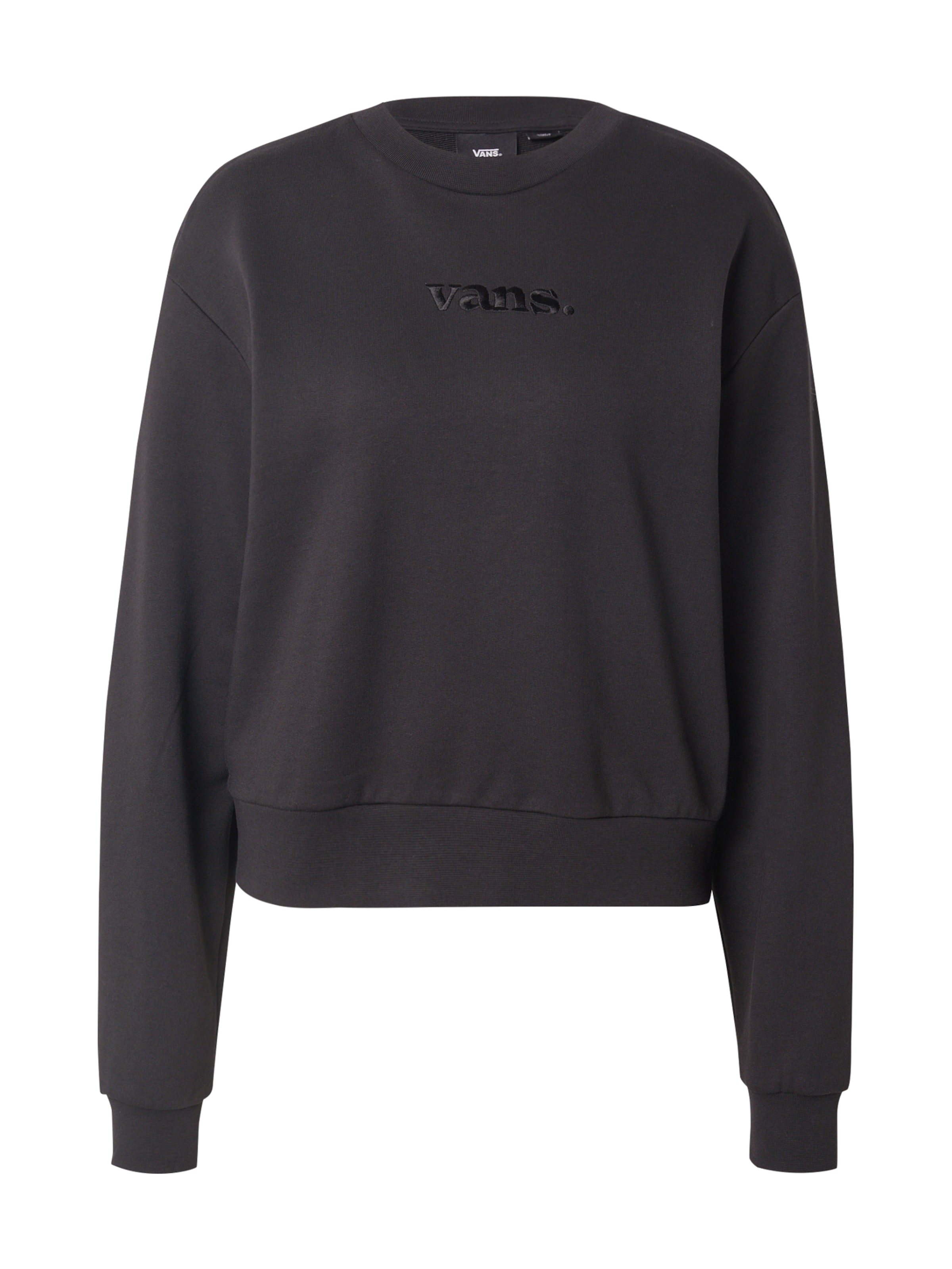 VANS Μπλούζα φούτερ 'ESSENTIAL' σε μαύρο: μπροστά