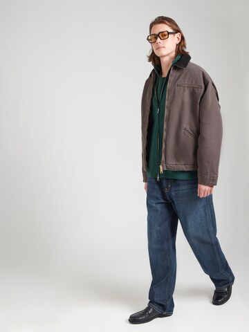 GANT Кофта на молнии в Зеленый