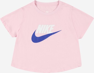 Nike Sportswear Koszulka w kolorze niebieski / różowy pudrowy / białym, Podgląd produktu