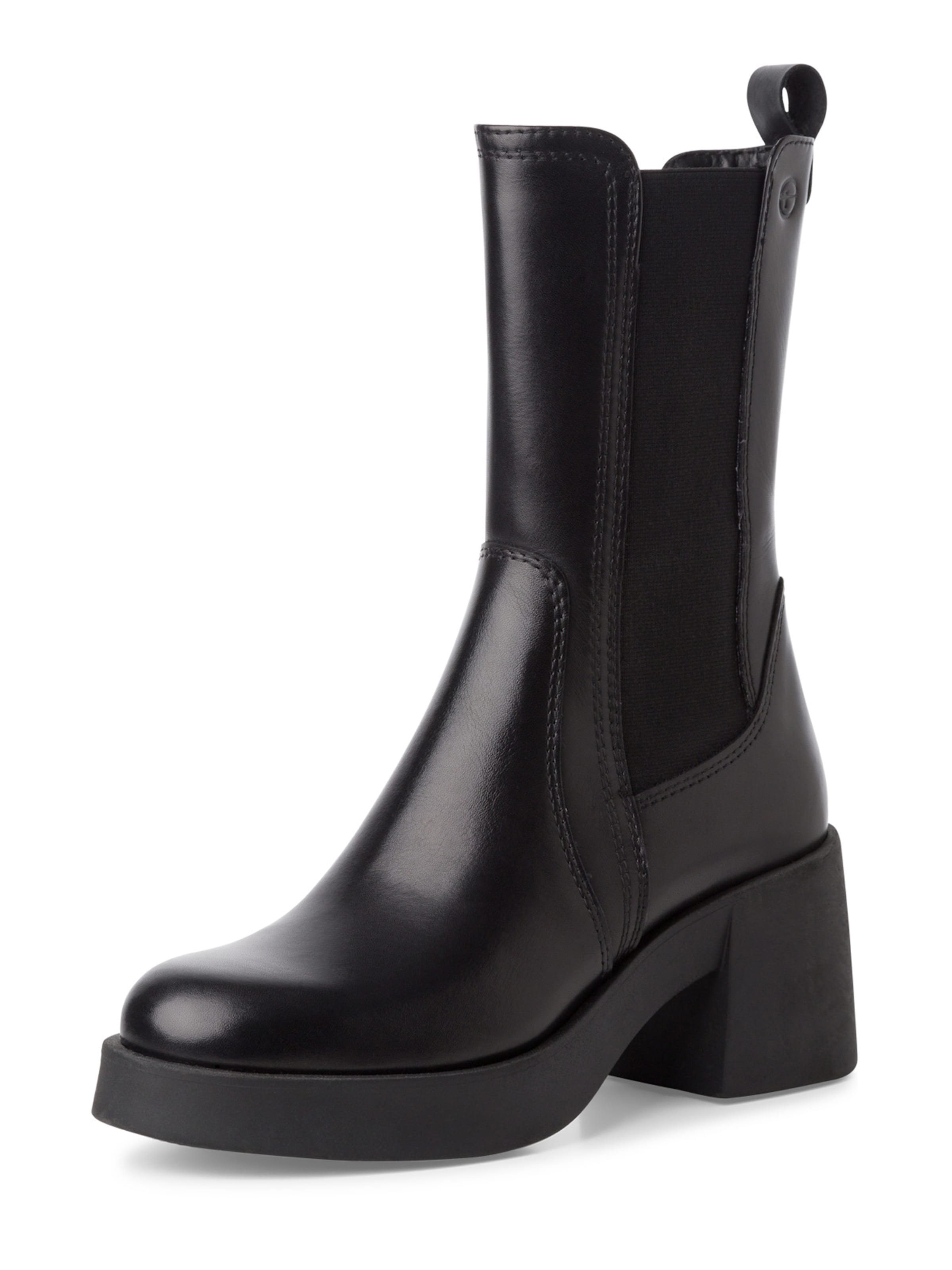 Tamaris Chelsea čižmy - Čierna: predná strana