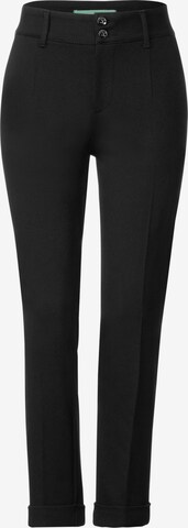 STREET ONE Pantalon in Zwart: voorkant