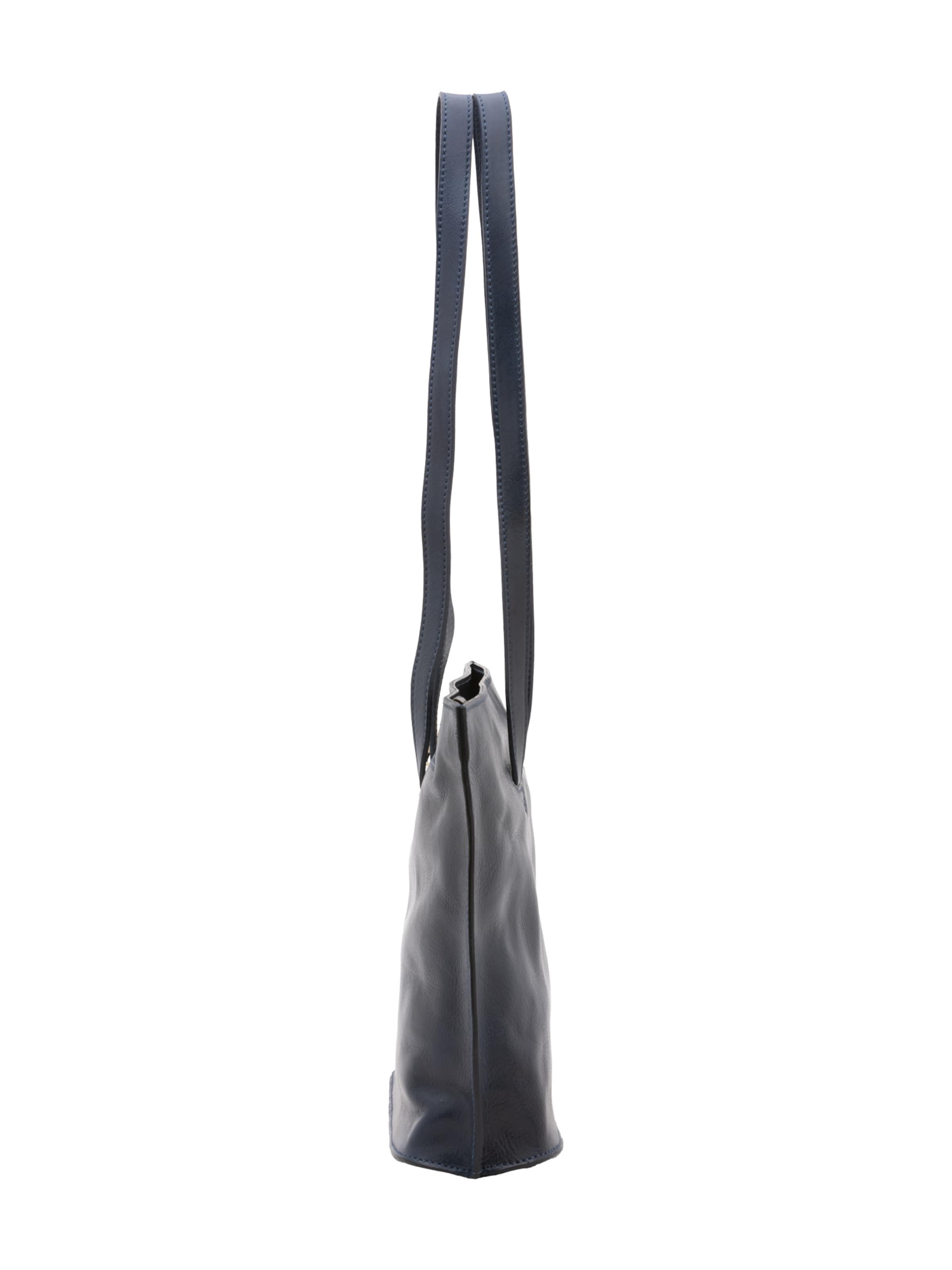 Borsa a spalla 'Borsa a Spalla Donna Pelle Vacchetta - Chiusura Zip Made in Italy' di I Fratelli in blu