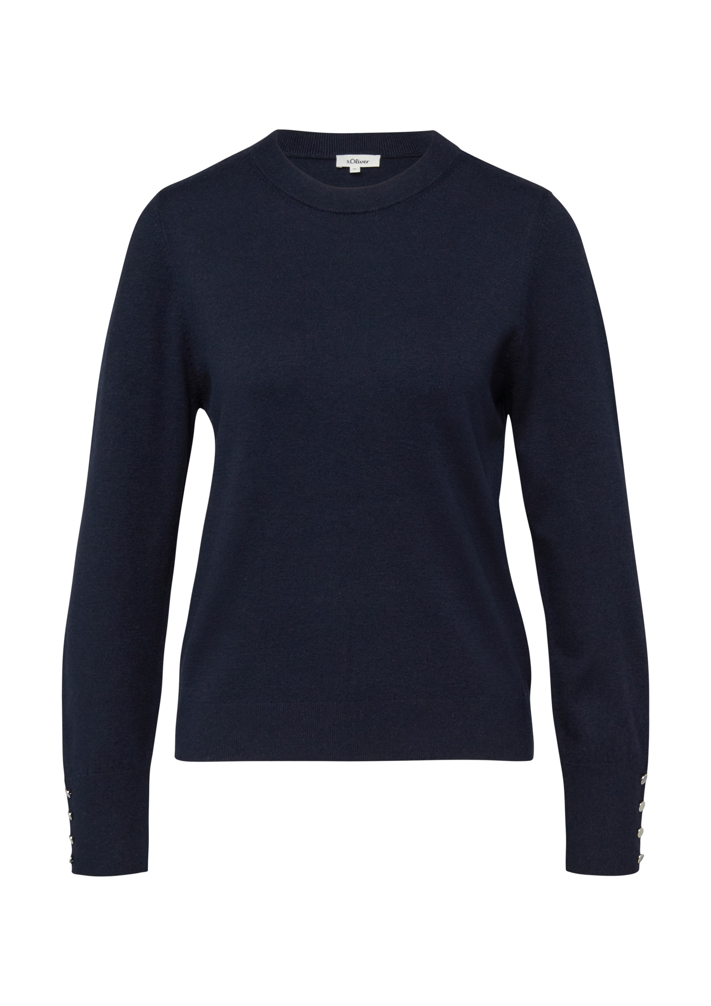 s.Oliver Trui in Blauw: voorkant