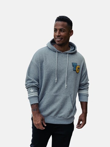 TOP GUN Sweatshirt in Grey: front