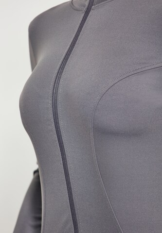 IZIA - Sudadera con cremallera en gris