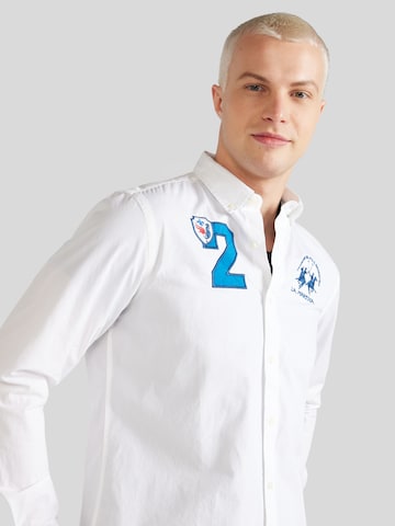 La Martina - Regular Fit Camisa em branco