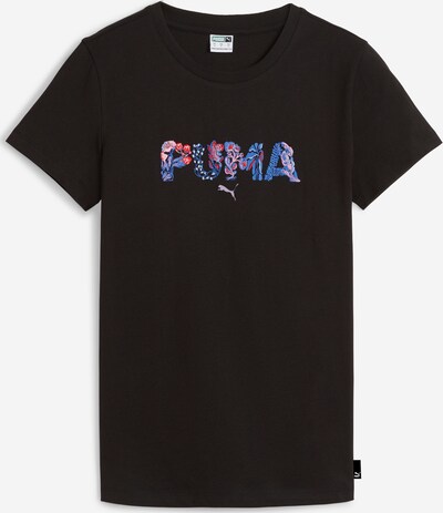 PUMA T-shirt i grön / orkidé / röd / svart, Produktvy