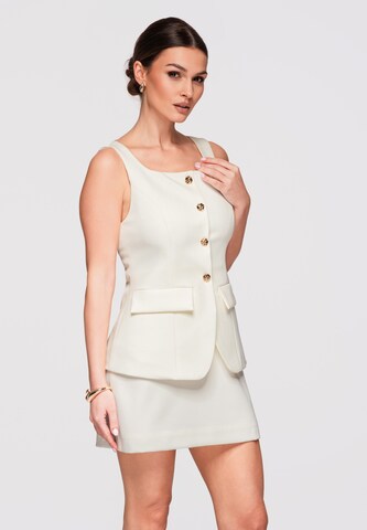 Robe fourreau Ombre en beige