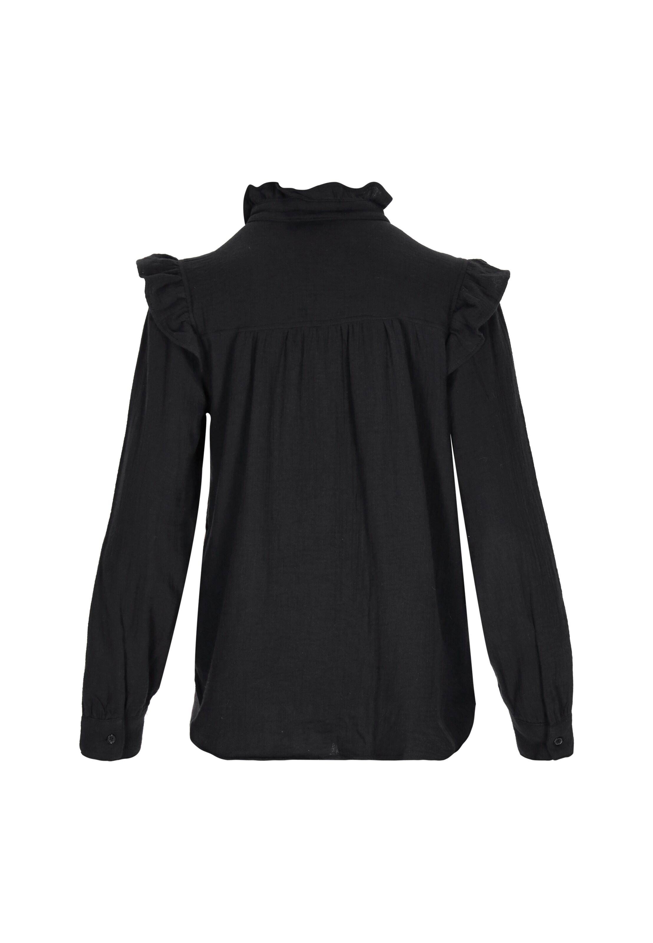 ROCKEASY Bluse in Schwarz