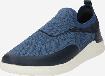 Bata Slip-ons '839-9617' in Blauw: voorkant