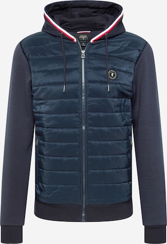 Le Temps Des Cerises Tussenjas 'THOL' in Blauw: voorkant