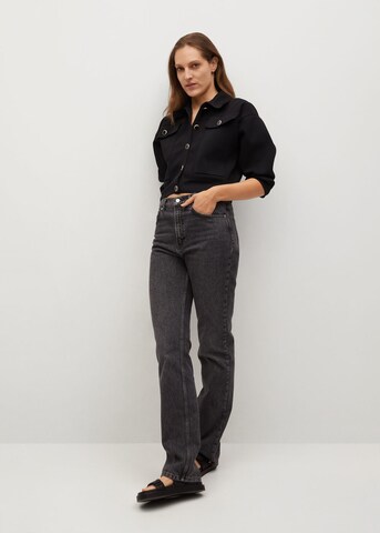 MANGO Strickjacke 'Boti' in Schwarz