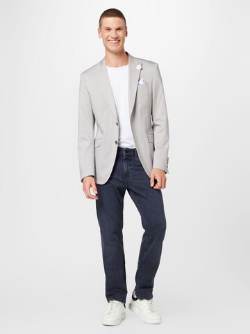 JOOP! Slim fit Suit Jacket 'Hawker' in Grey