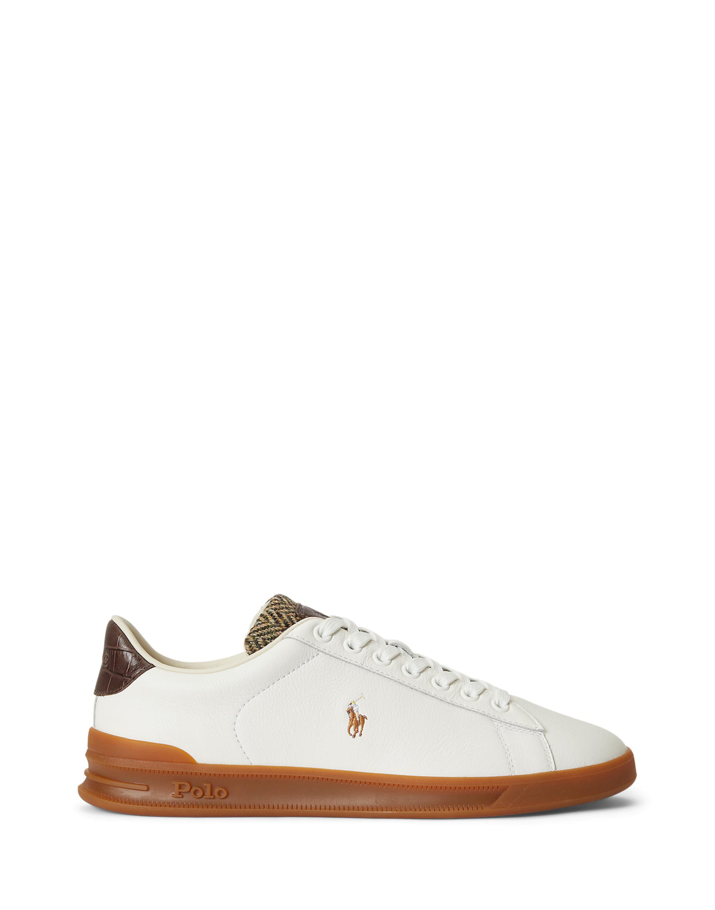 Polo Ralph Lauren Rövid szárú sportcipők 'HRT CRT III' - fehér: elől