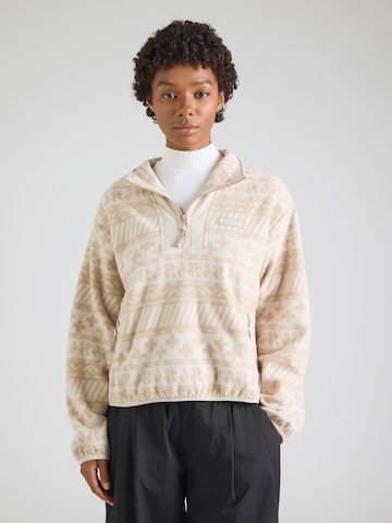 COLUMBIA Spordipullover 'Sequoia Grove™ II', värv beež: eest vaates