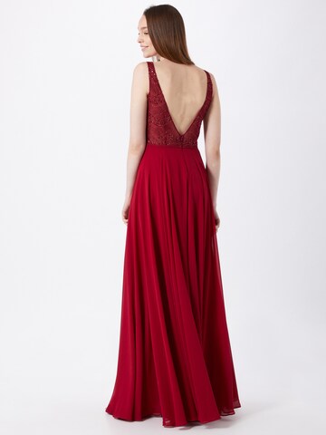 Robe de soirée STAR NIGHT en rouge