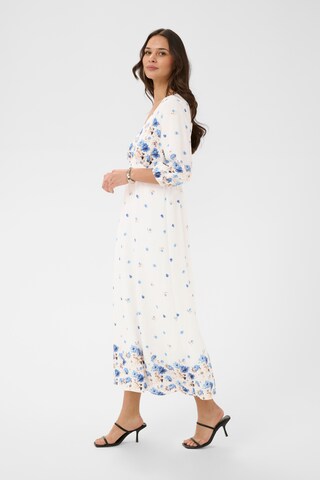 Robe 'Rosine' Kaffe en blanc