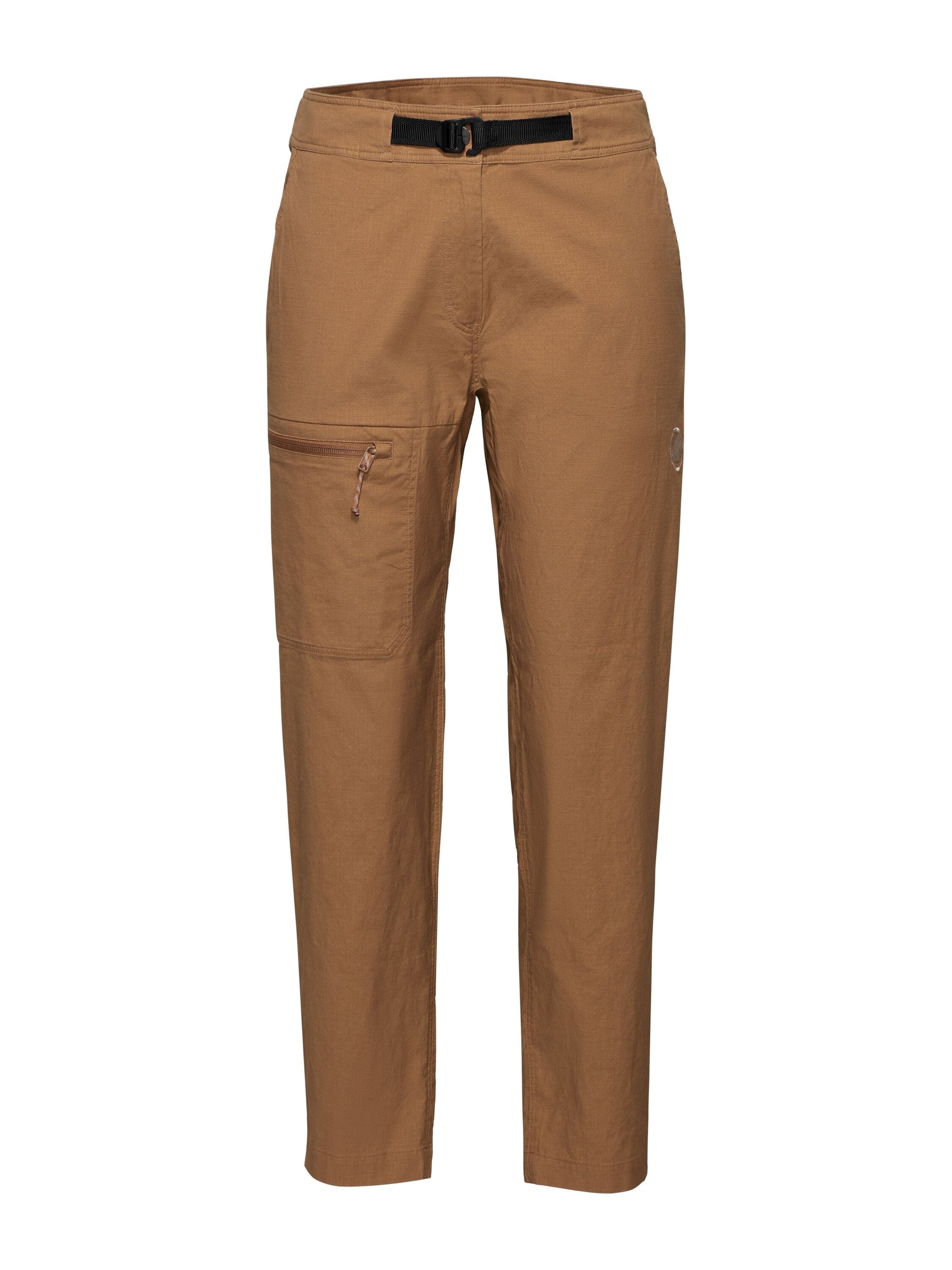 MAMMUT Regular Outdoor Pants 'Tamaro' in Brown
