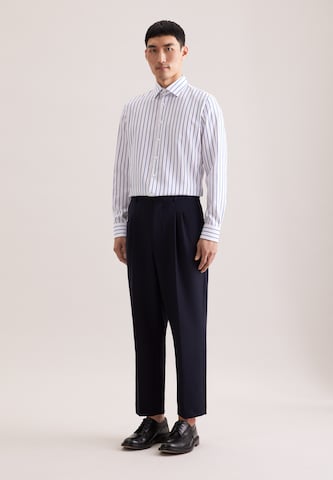 Coupe regular Chemise business SEIDENSTICKER en bleu