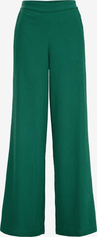 WE Fashion Flared Trousers in Green: front