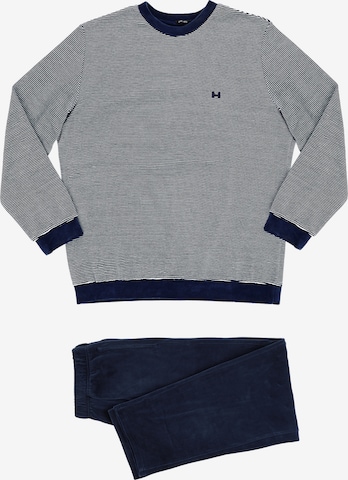 Pyjama long HOM en bleu : devant