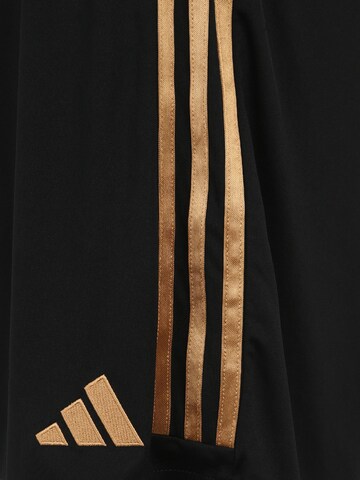 ADIDAS PERFORMANCE Regular Workout Pants 'Germany 22 Away' in Black