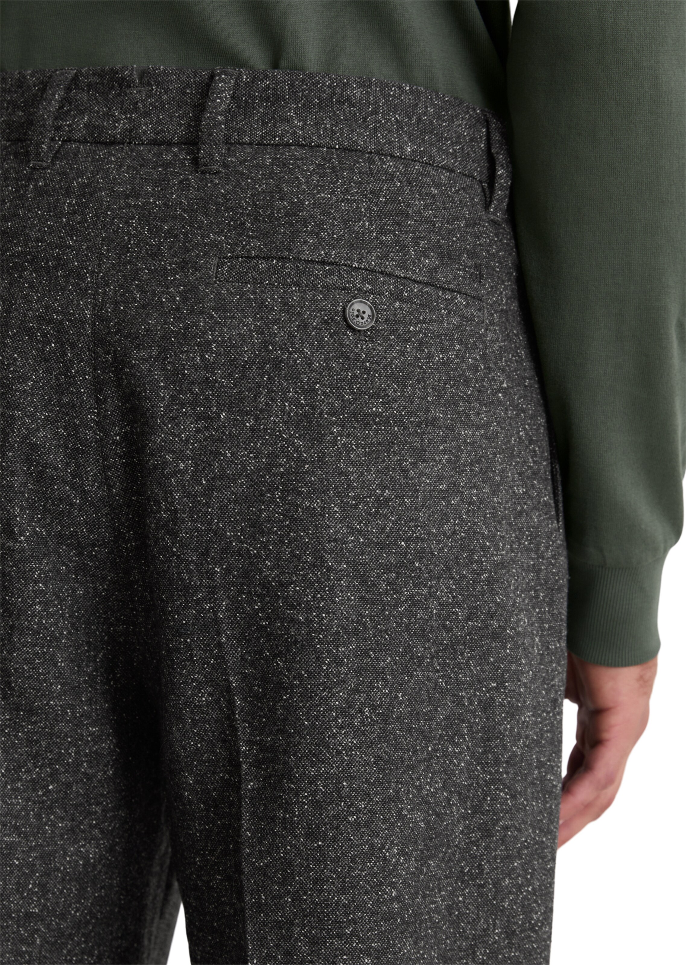 Marc O'Polo Loose fit Trousers in Grey