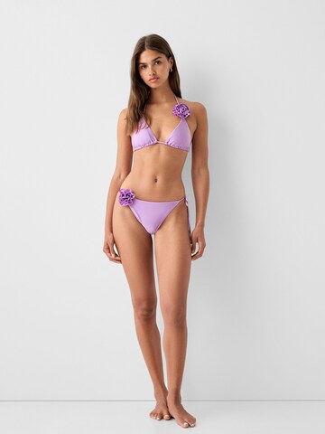 Bershka Bikinihose in Lila