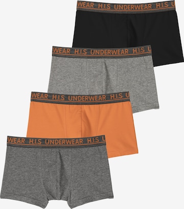 HIS JEANS Underpants in Grey: front