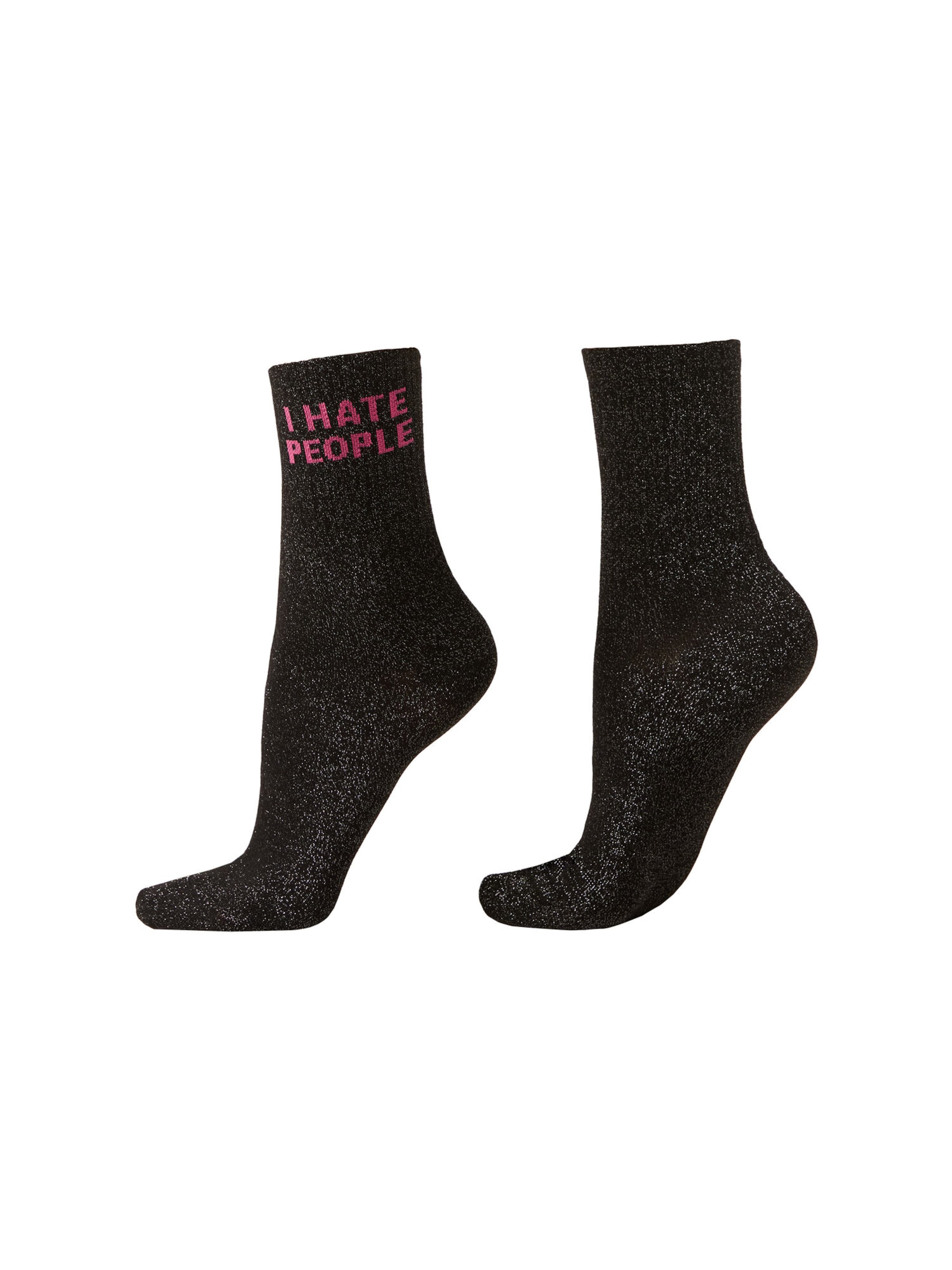 CALZEDONIA Socks in Black: front