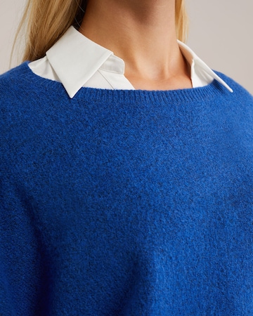 WE Fashion Свитер в Синий
