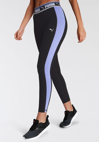 Skinny Pantaloni sportivi di PUMA in nero