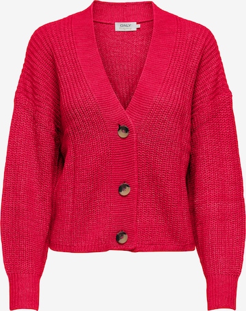 ONLY Neuletakki 'ONLCarol' värissä punainen: etupuoli