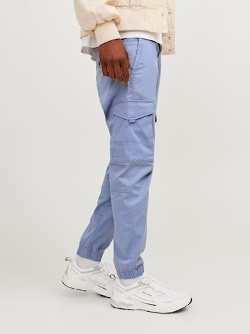 JACK & JONES Tapered Παντελόνι cargo 'Paul Flake' σε μπλε