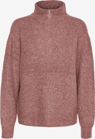 VERO MODA Sweater 'Plaza' in Pink: front