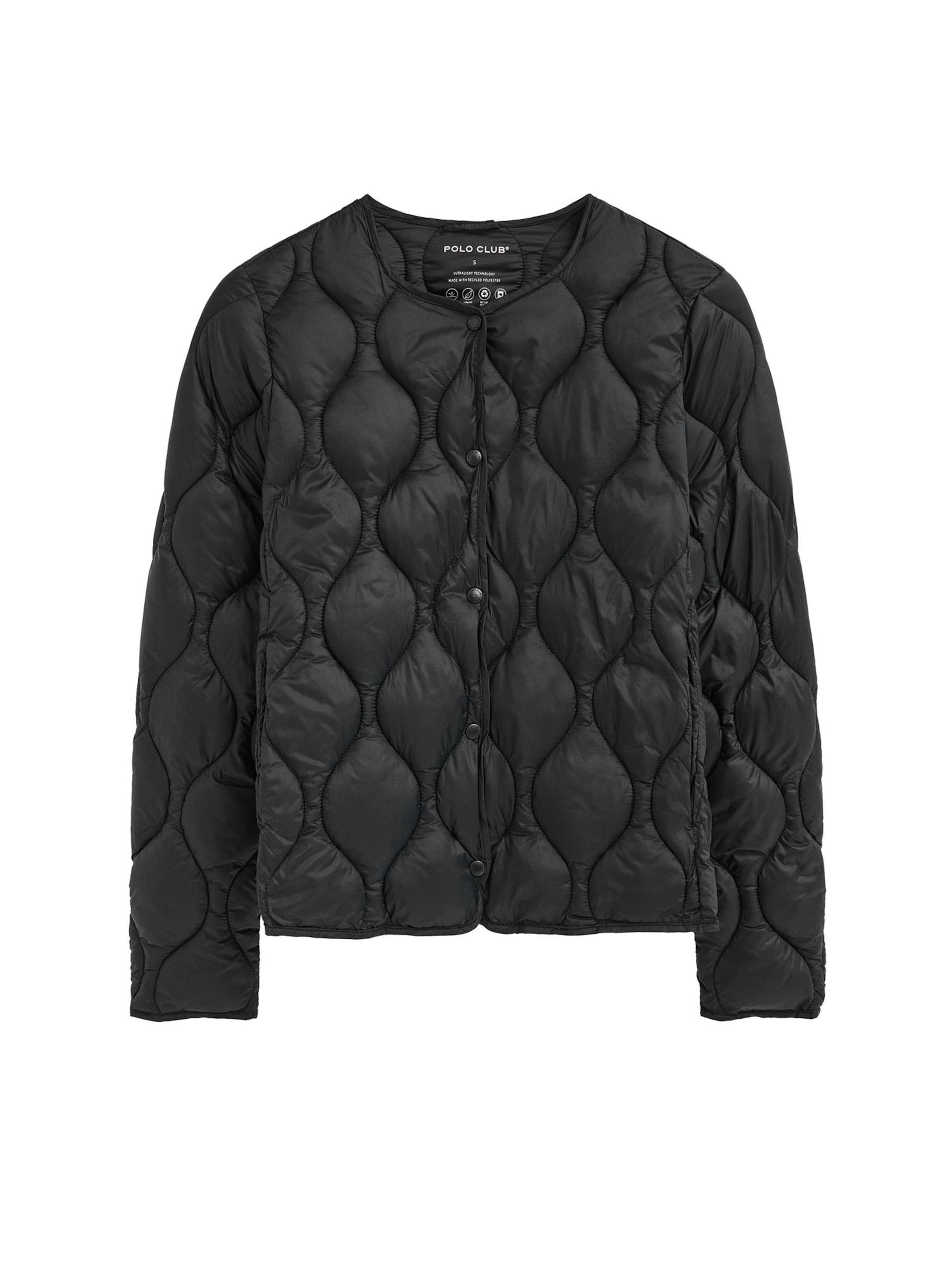 Polo Club Winter Jacket 'Paloma' in Black: front