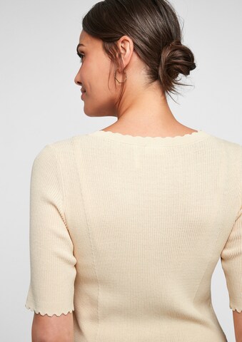 s.Oliver BLACK LABEL Knit cardigan in Beige