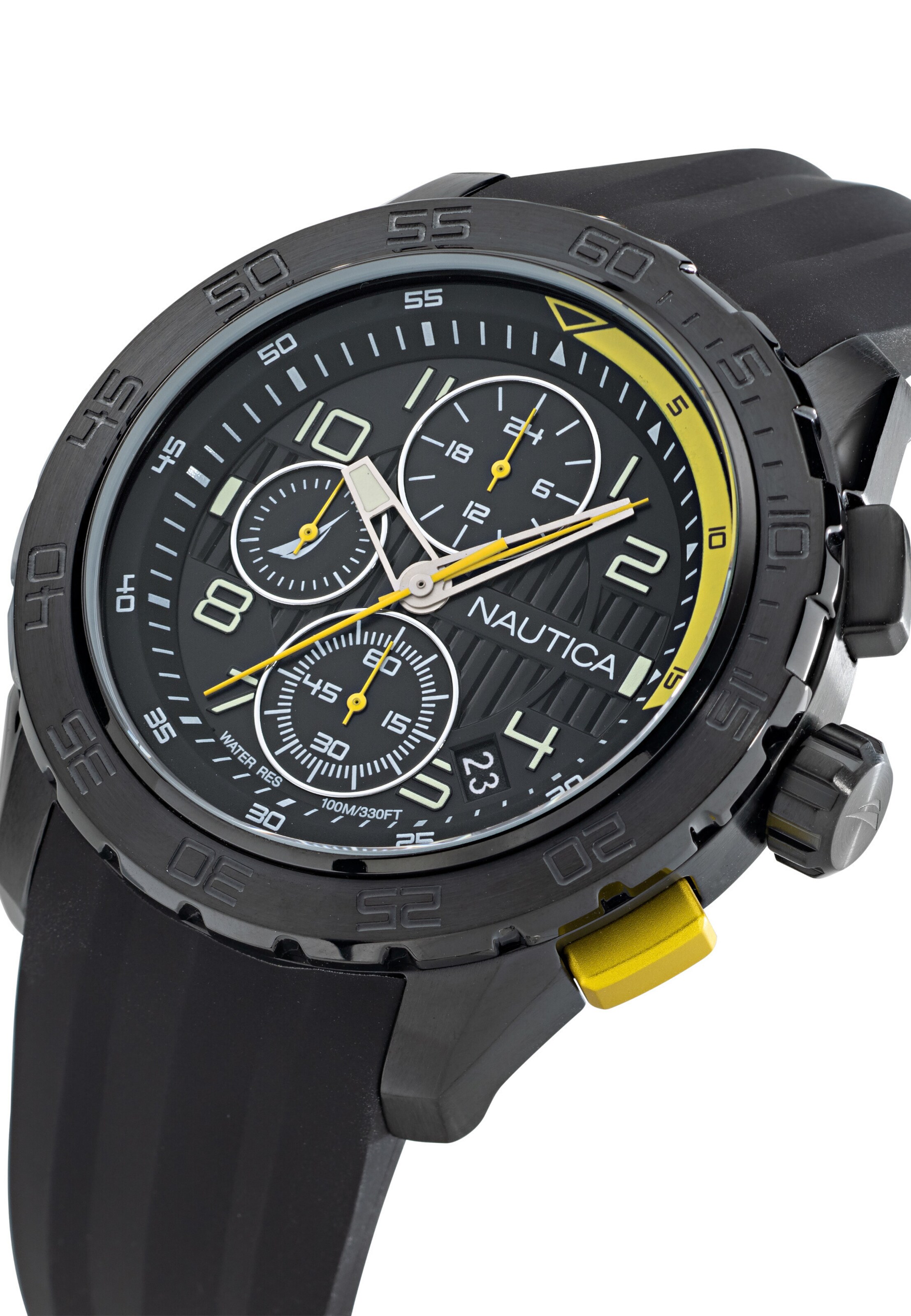Montre à affichage analogique 'NST' NAUTICA en noir