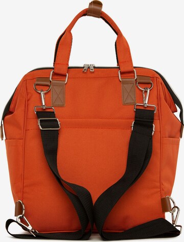 BagMori Backpack in Orange
