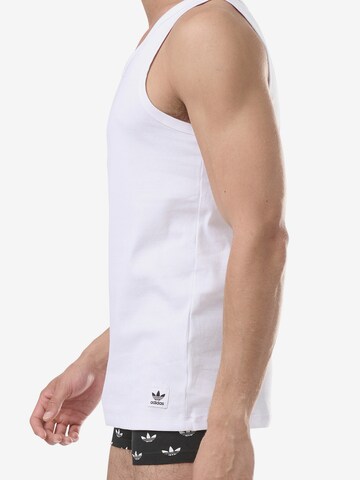 Maillot de corps ' Comfort Rib Cotton ' ADIDAS ORIGINALS en blanc