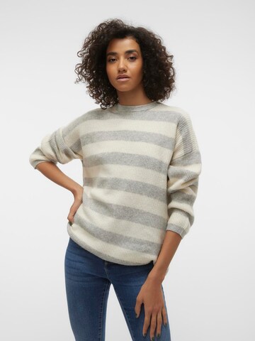 Pullover 'VMNATAHLIE' di VERO MODA in grigio: frontale
