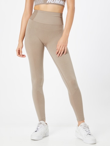 HKMX Workout Pants in Grey: front