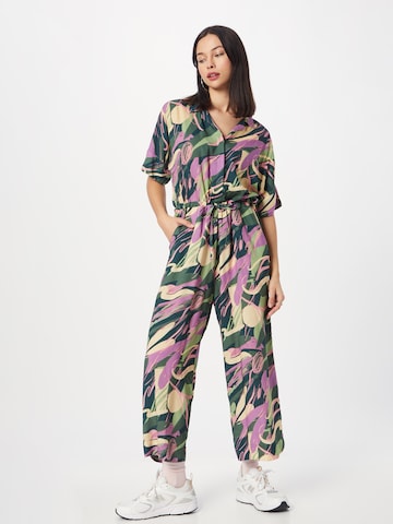 Monki Jumpsuit in Groen: voorkant