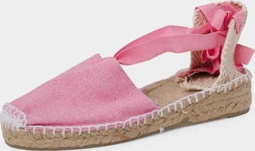 Sandales Pisamonas en rose : devant